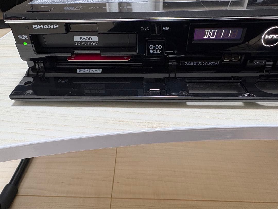 レコーダー SHARP AQUOS BD-T2100