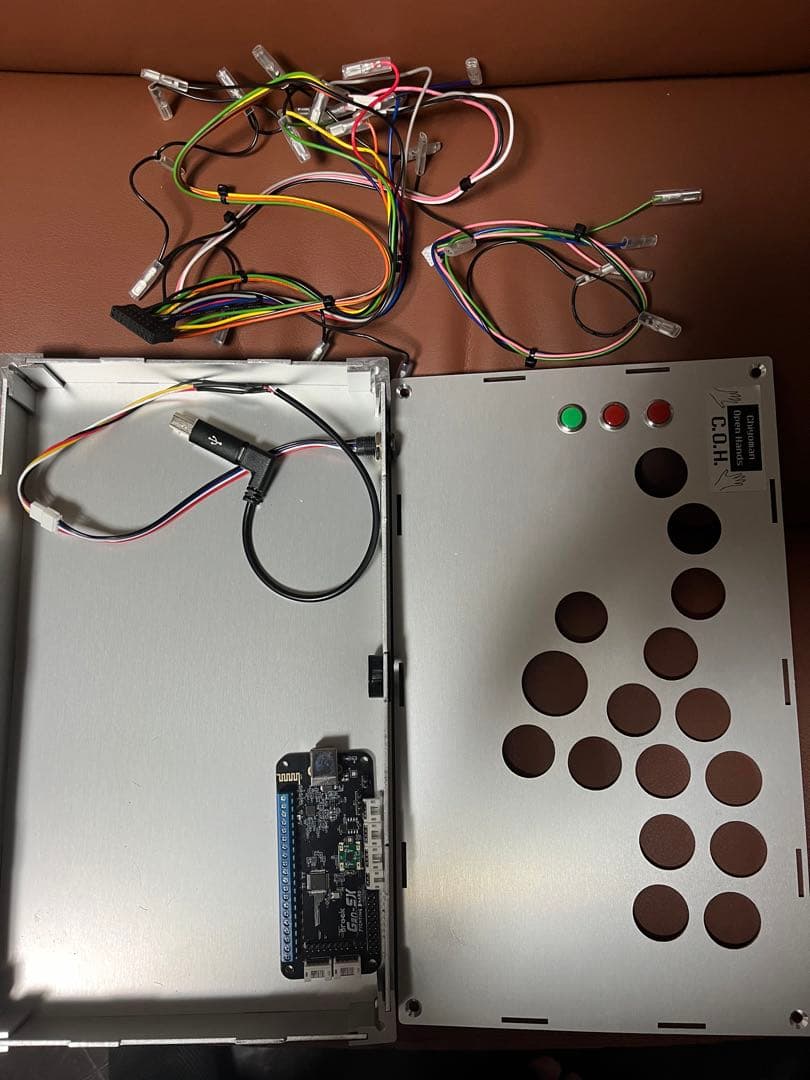 早いものがち！ レバーレスアケコンアルミガワ brook gen5x 公式配線