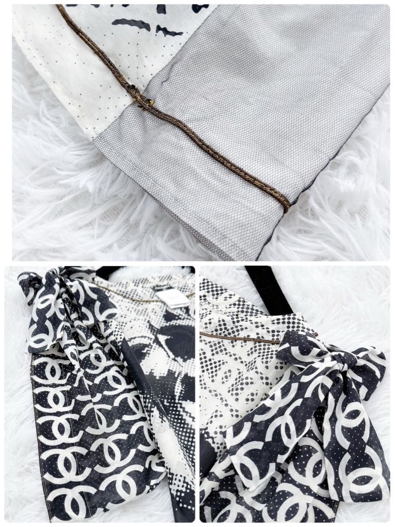 CHANEL クルーズコレクション ライオン ココ柄チュニック ミニワンピース