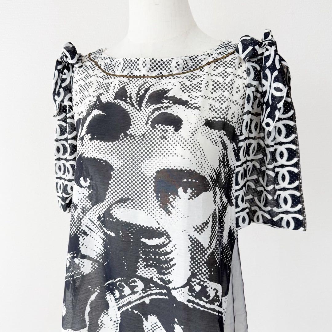 CHANEL クルーズコレクション ライオン ココ柄チュニック ミニワンピース