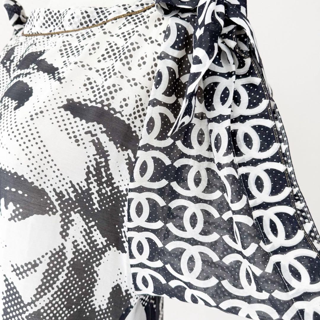 CHANEL クルーズコレクション ライオン ココ柄チュニック ミニワンピース