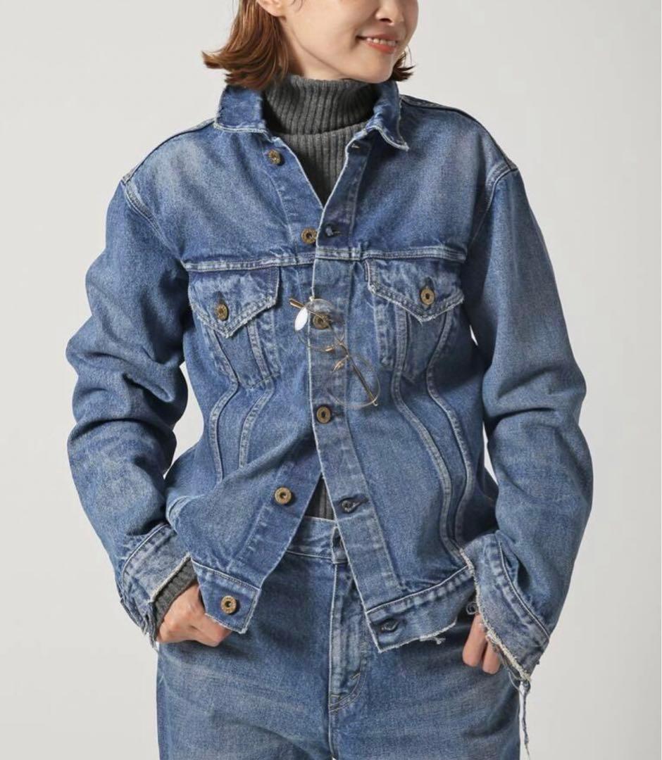 MADISON BLUE CRASHEDジャケット美品