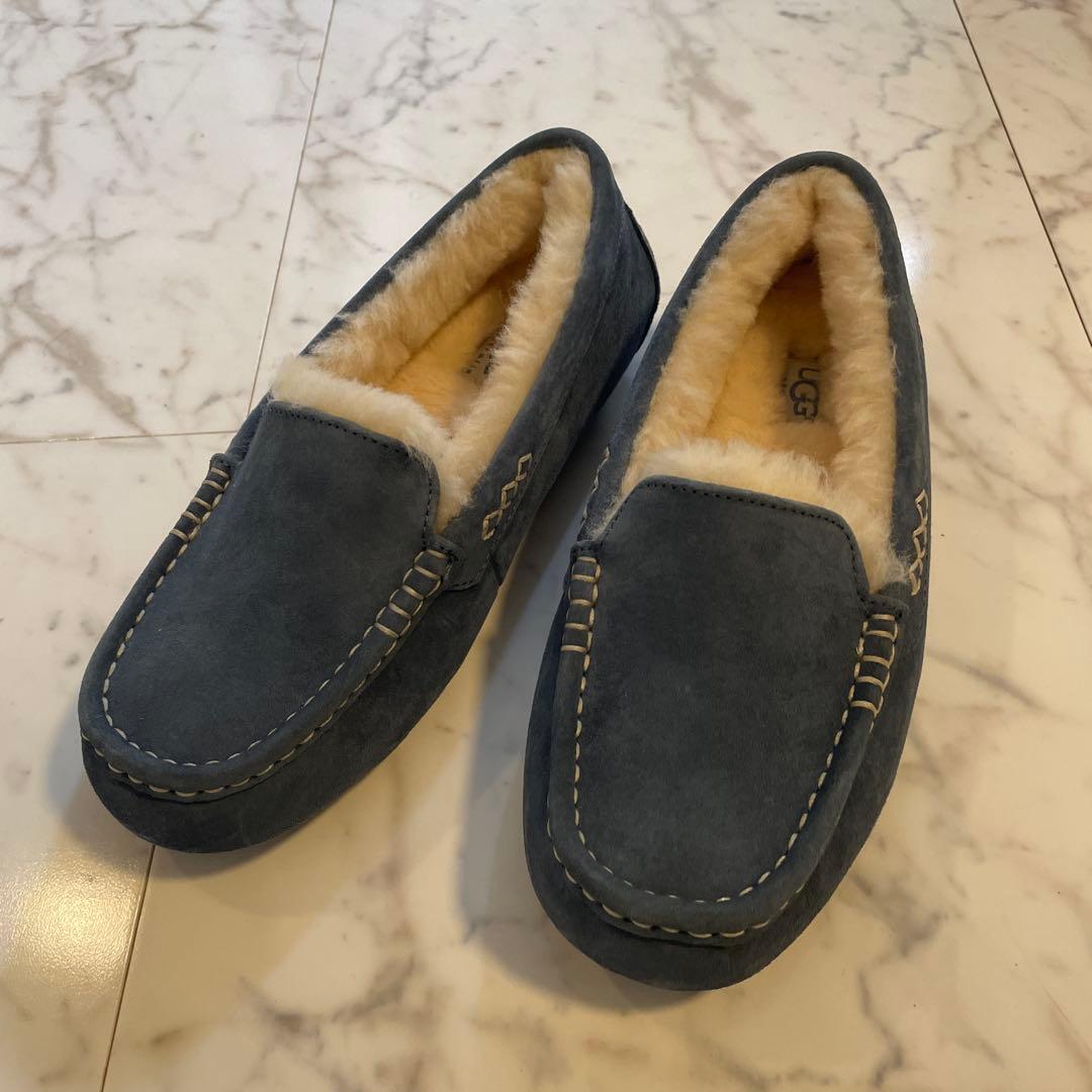 UGG ブルー モカシン