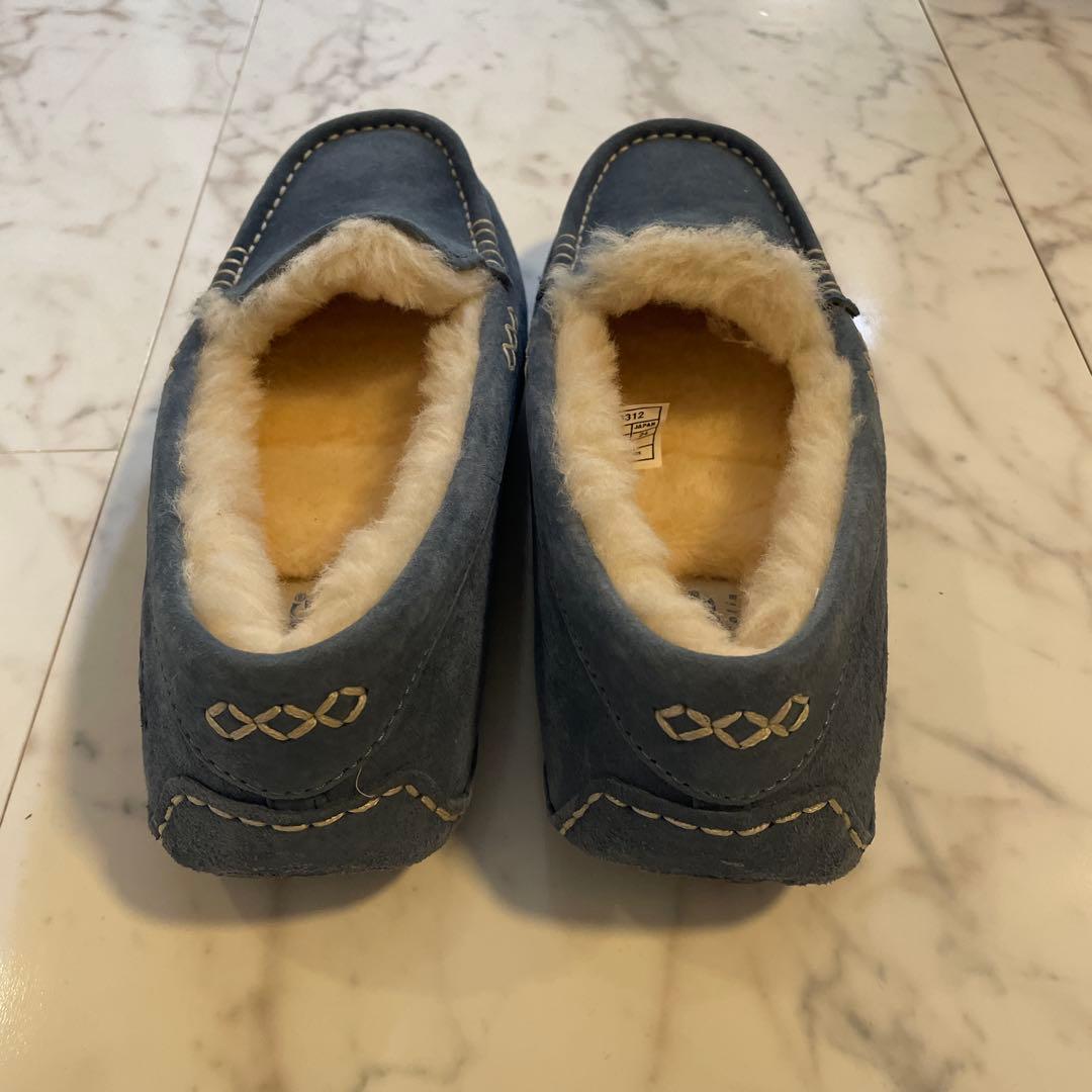 UGG ブルー モカシン