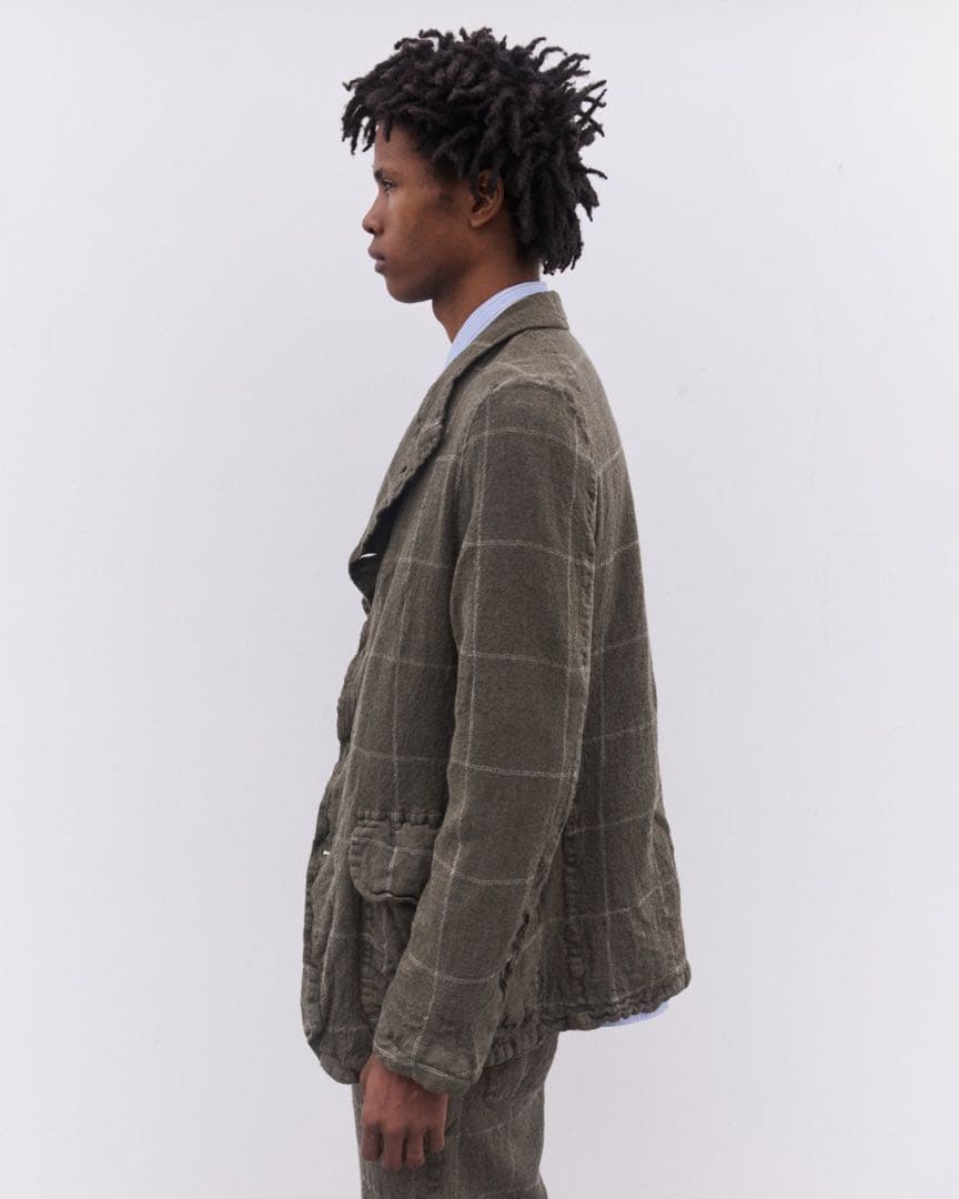 Men’s Window Pane Check Jacket