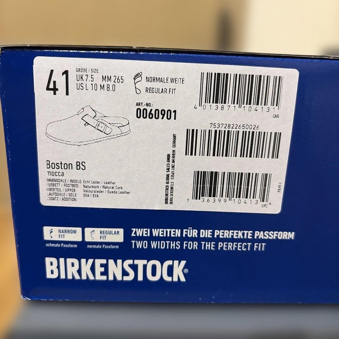 BIRKENSTOCK ボストン　41サイズ ダークブラウン