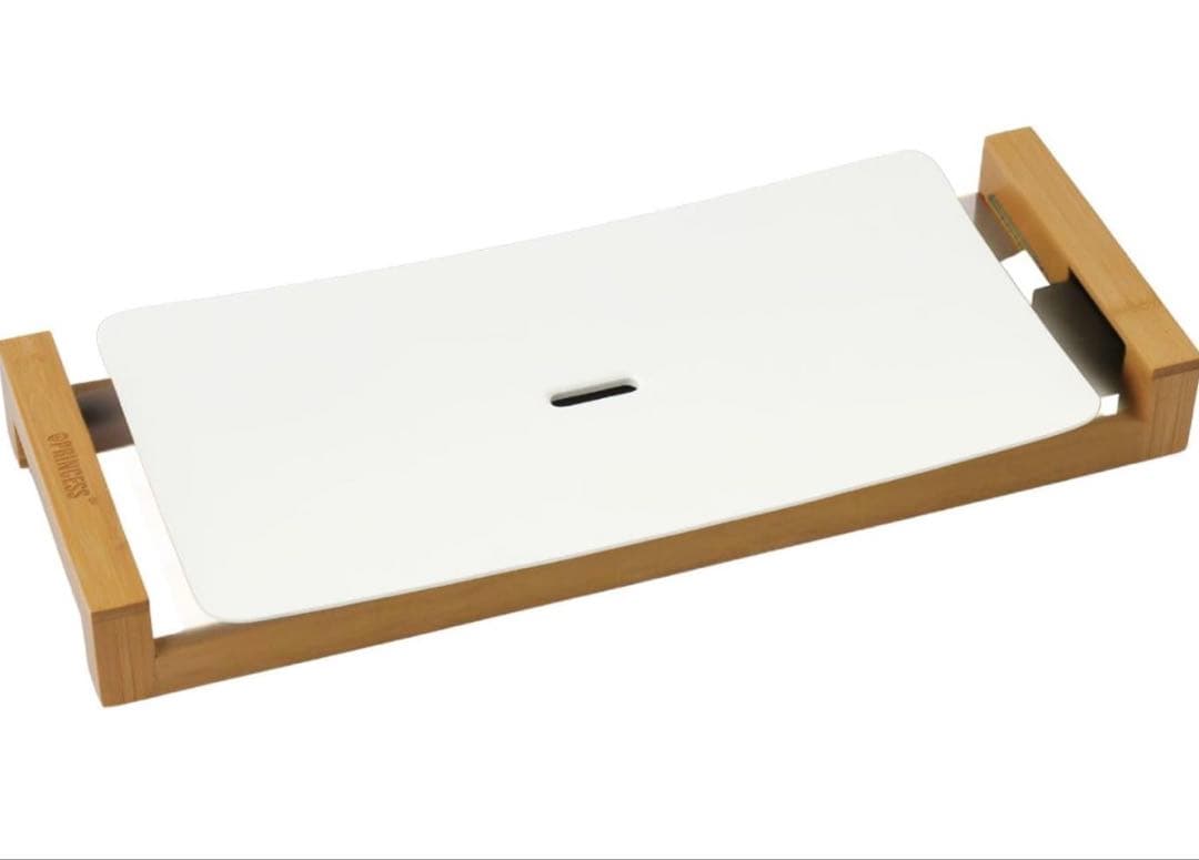 【新品未使用 ※箱無し】PRINCESS セラミックコーティングホットプレート白