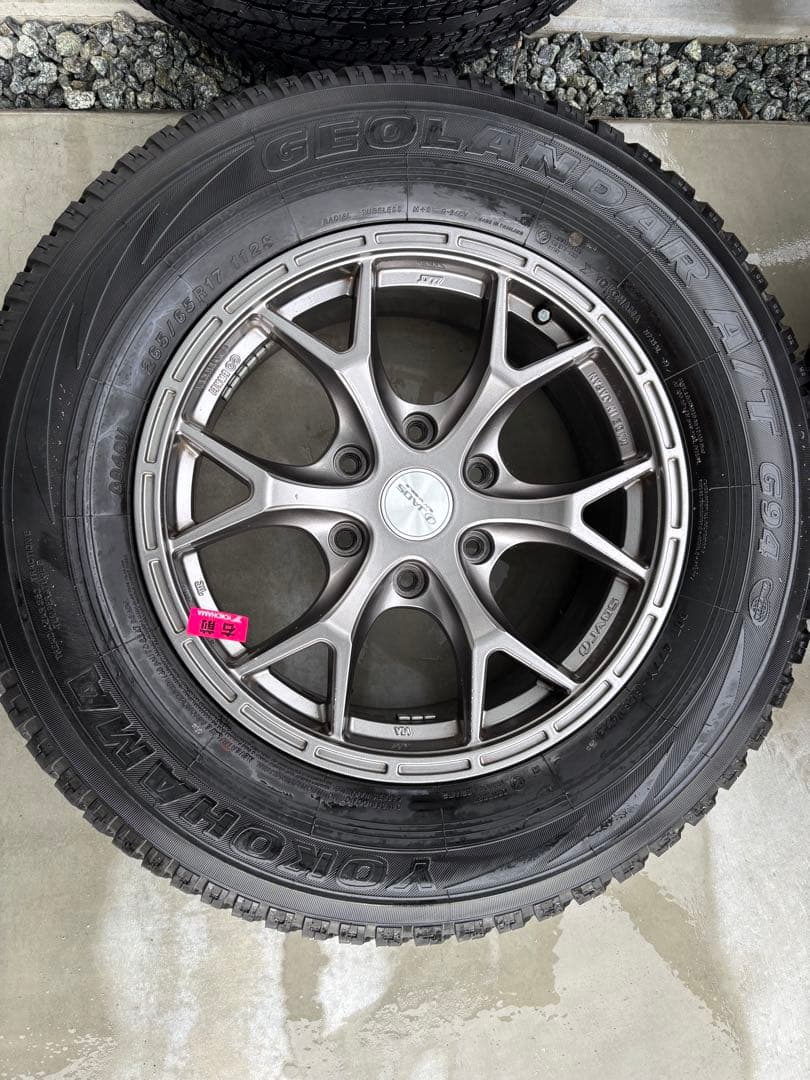 【12月限定】プラド　等　オールシーズンヨコハマタイヤ　4本セット