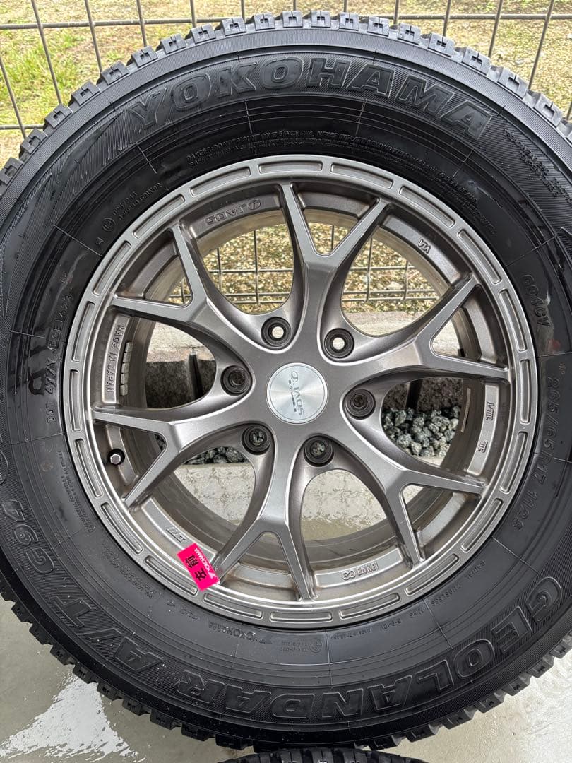 【12月限定】プラド　等　オールシーズンヨコハマタイヤ　4本セット