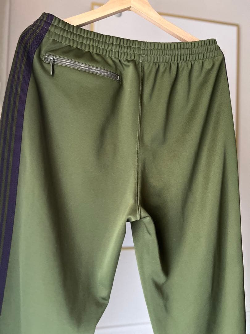 【NEEDLES/ニードルズ】トラックパンツ　オリーブMサイズ