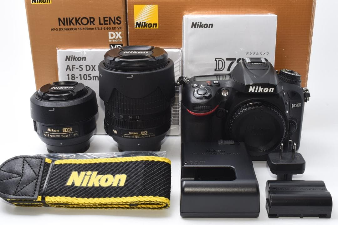 ★美品★ Nikon D7200 ダブルレンズセット