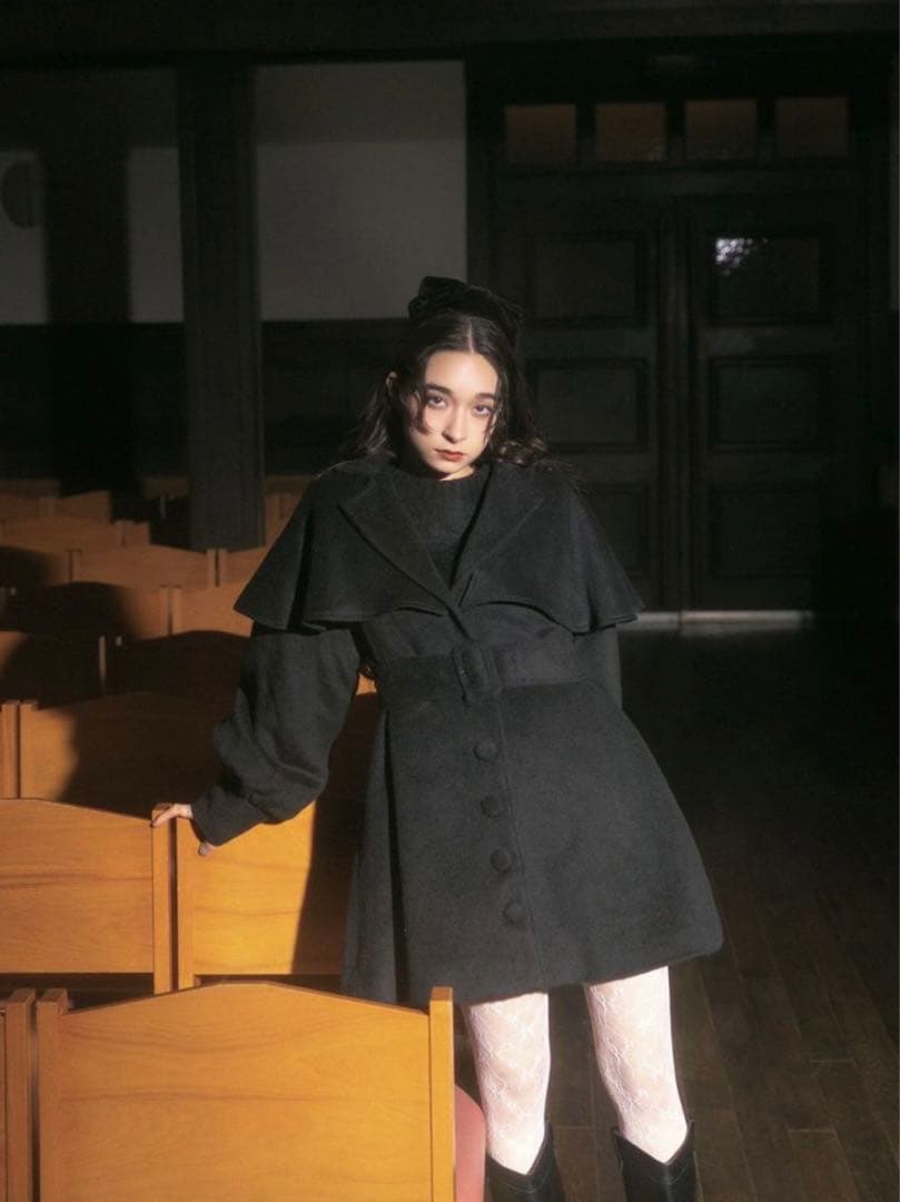 BUBBLES ケープジャケットコート 美品