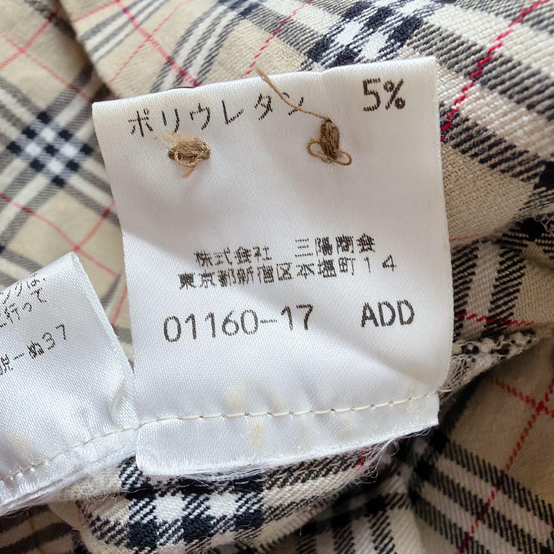 バーバリーブルーレーベル　シャツワンピース　ノバチェック　38 2way