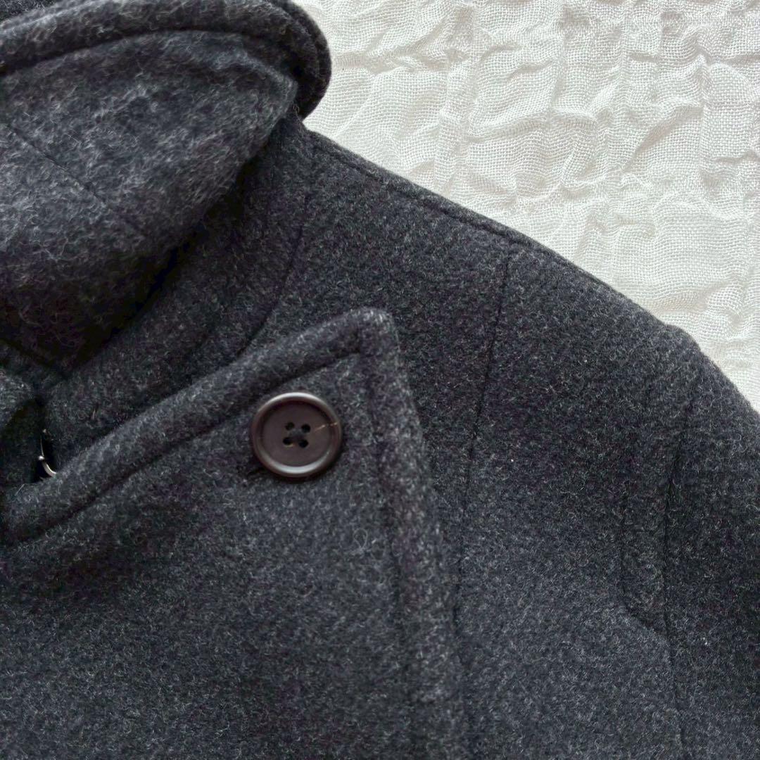 マーガレットハウエル ピーコート Ⅱ カシミヤ ショート丈 日本製 メルトン