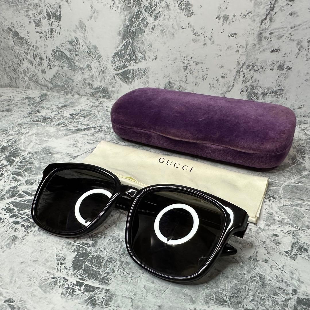 ✨GUCCI✨　グッチ　サングラス　マーモント　ブラック