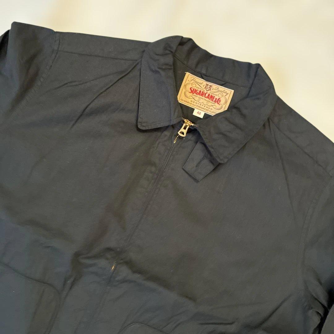 SUGAR CANE コットン スポーツ ジャケット SC15293 黒42