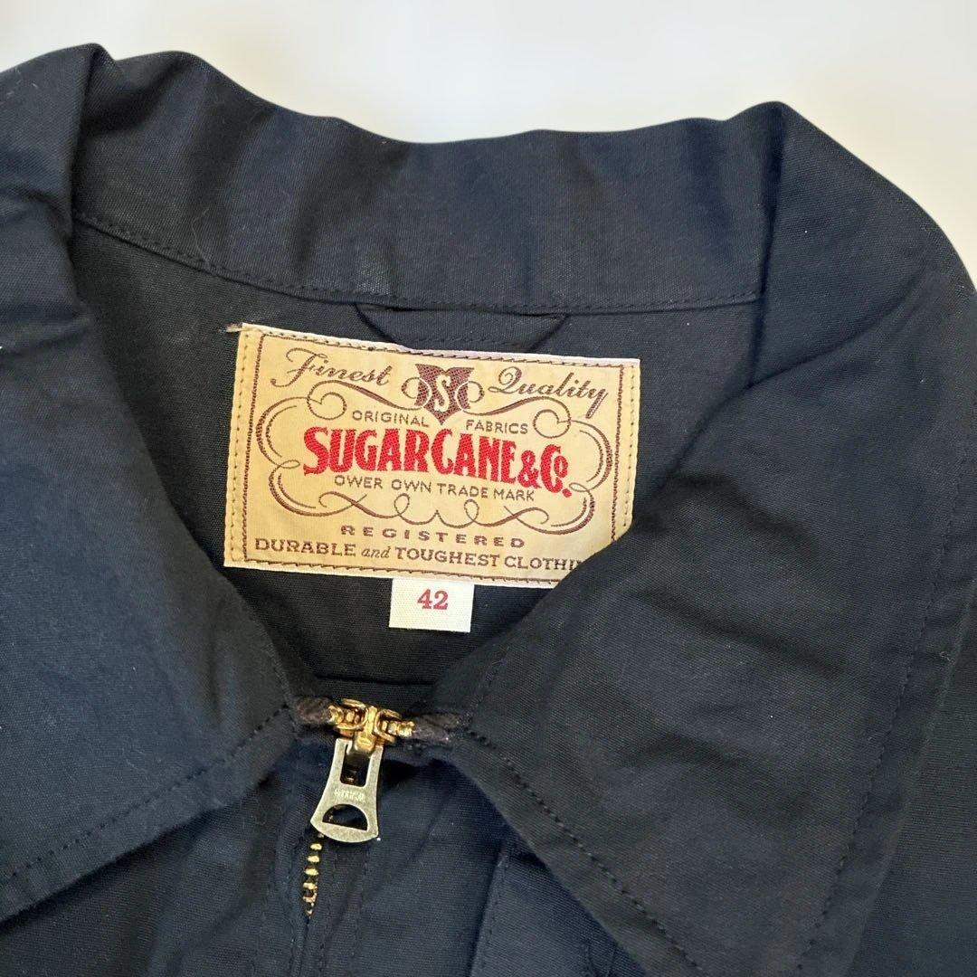 SUGAR CANE コットン スポーツ ジャケット SC15293 黒42