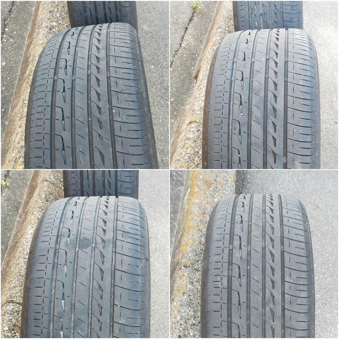 レガシィB4 (BN9) 純正ホイールとレグノGR-XⅡ4本セットのうち2／４