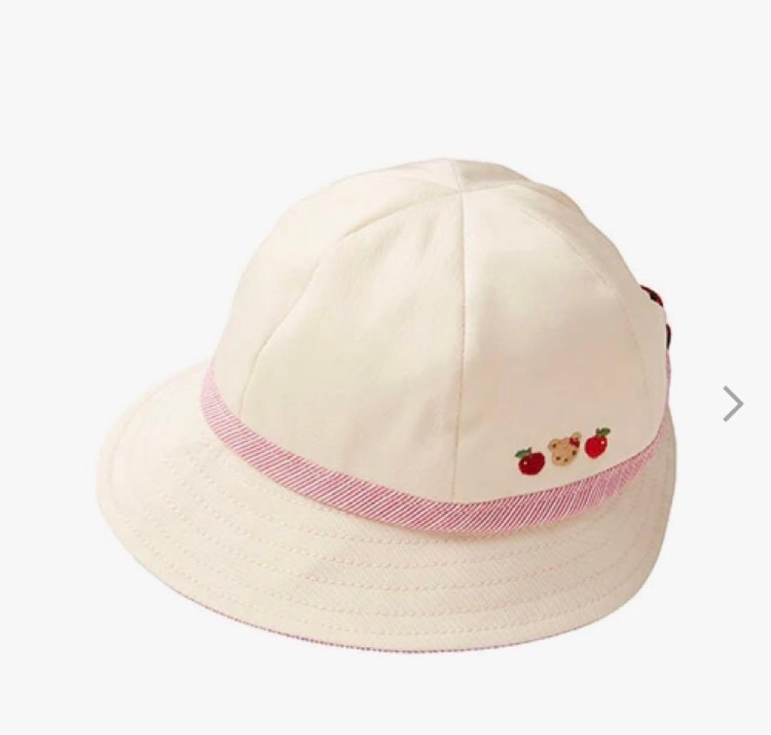 ［yu］ファミリア　袖付ロンパス　帽子