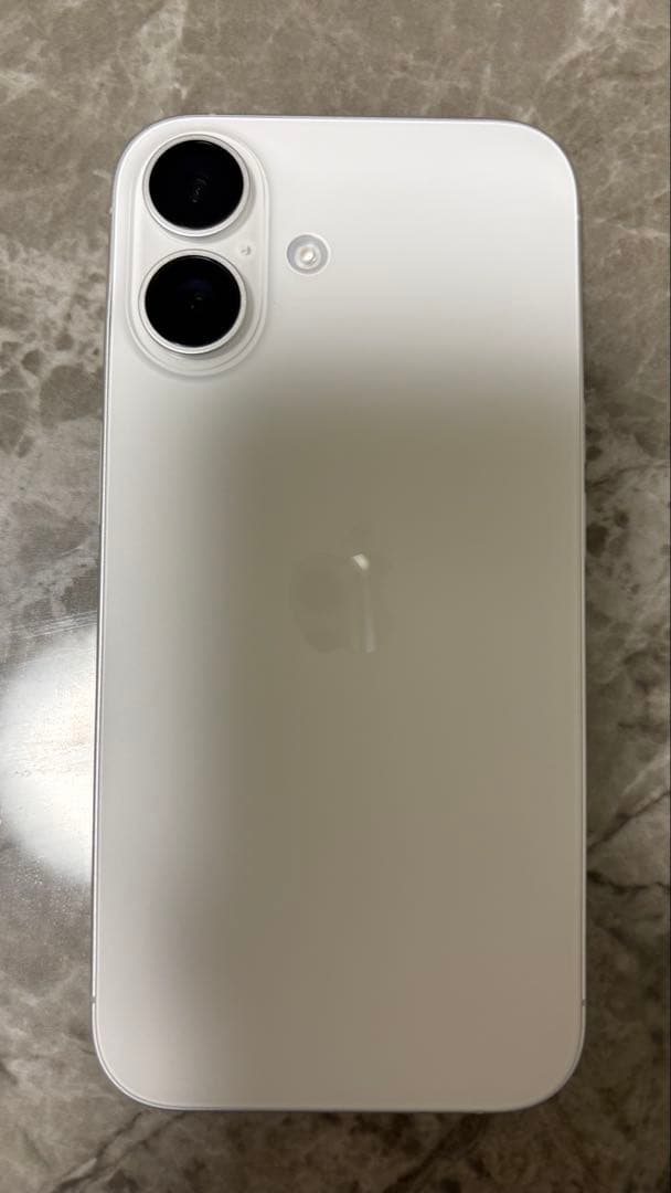 【ジャンク品】iPhone16 128G ホワイト