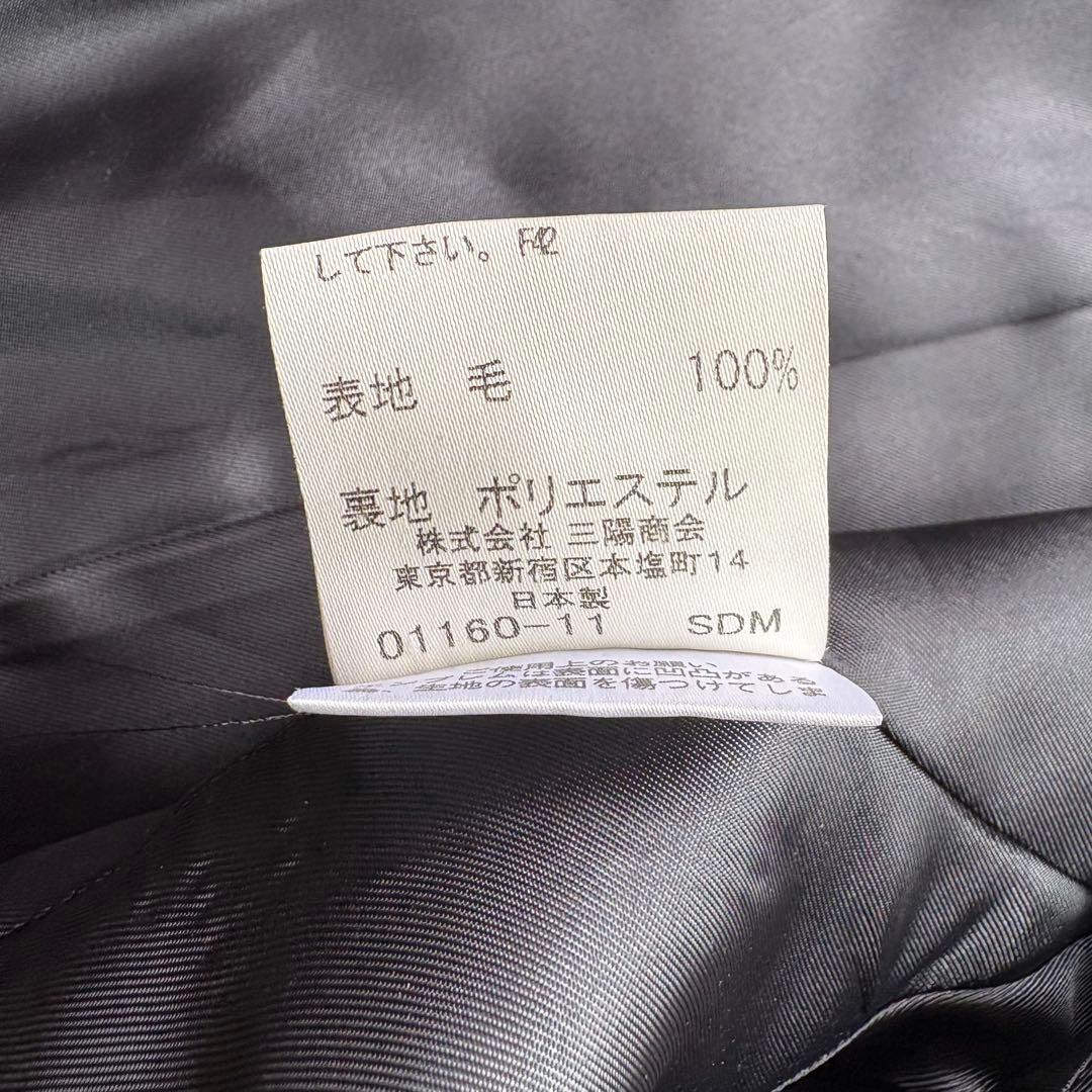 極美品 バーバリーロンドン 紺ブレ 金ボタン エンブレム ホースロゴ 150