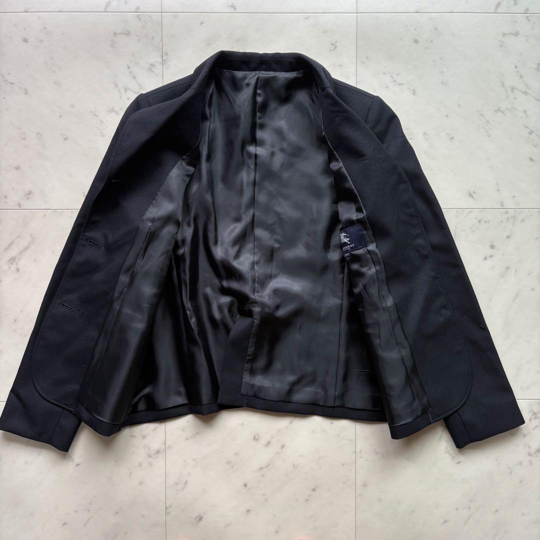 極美品 バーバリーロンドン 紺ブレ 金ボタン エンブレム ホースロゴ 150