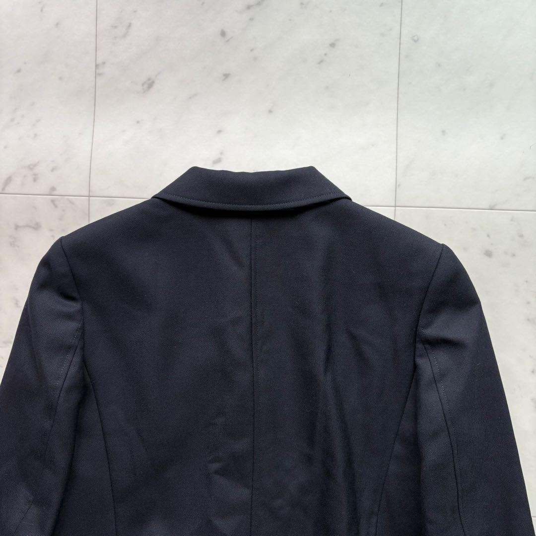 極美品 バーバリーロンドン 紺ブレ 金ボタン エンブレム ホースロゴ 150