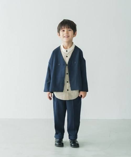 リジェール　riziere　フォーマル　スーツ　ノーカラージャケットセットアップ