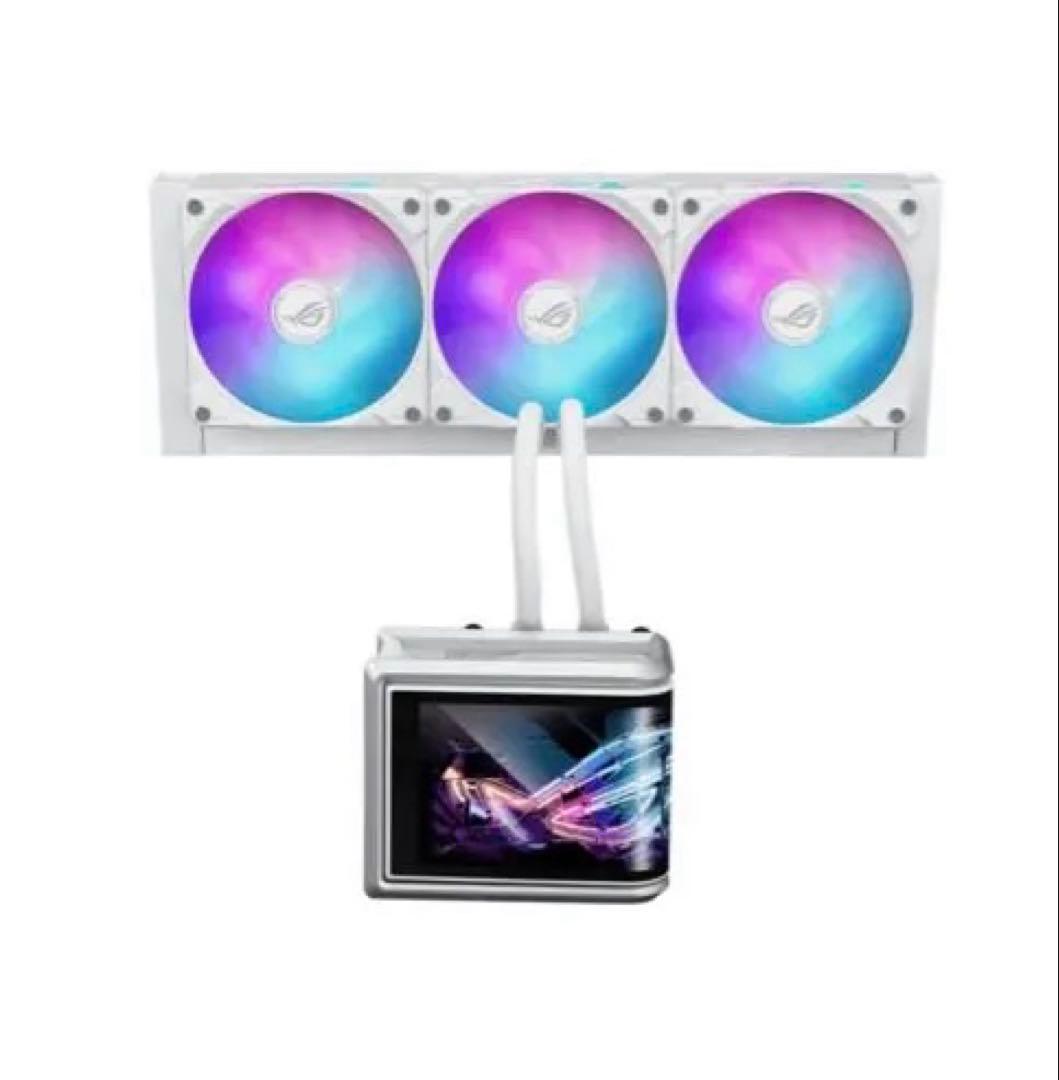 PC用ファン・クーラー ROG Ryuo IV SLC 360 ARGB White Edition