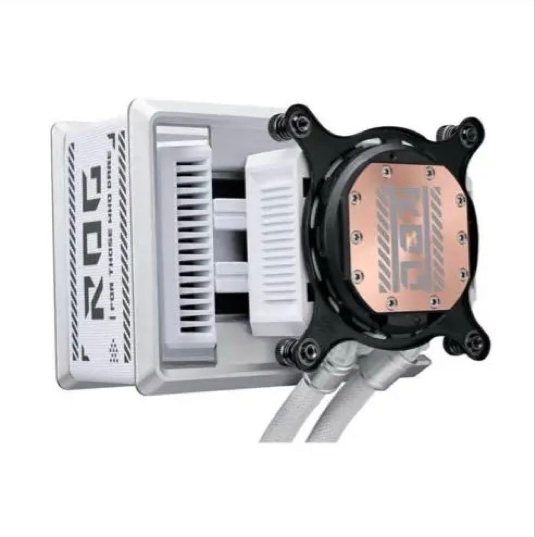 PC用ファン・クーラー ROG Ryuo IV SLC 360 ARGB White Edition