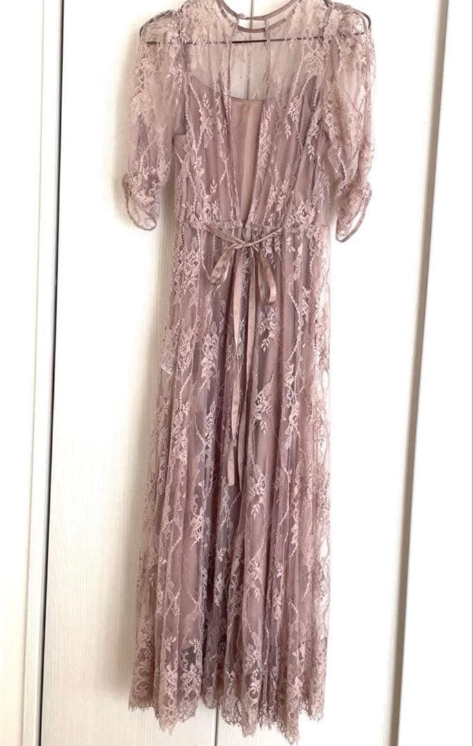 スナイデル バックデザインレースオケワンピース