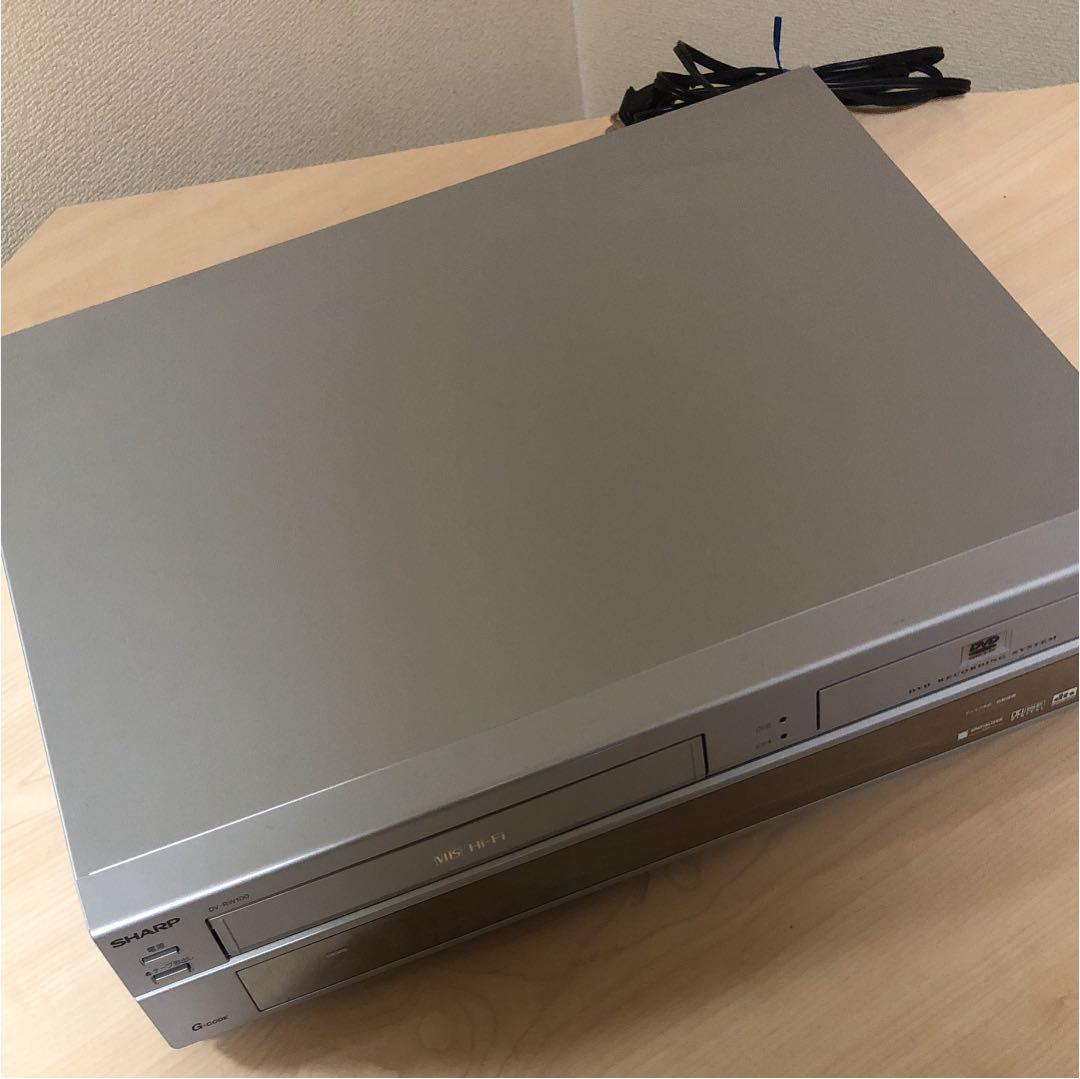シャープ DV-RW100 VHSとDVDダビングできます 03年製