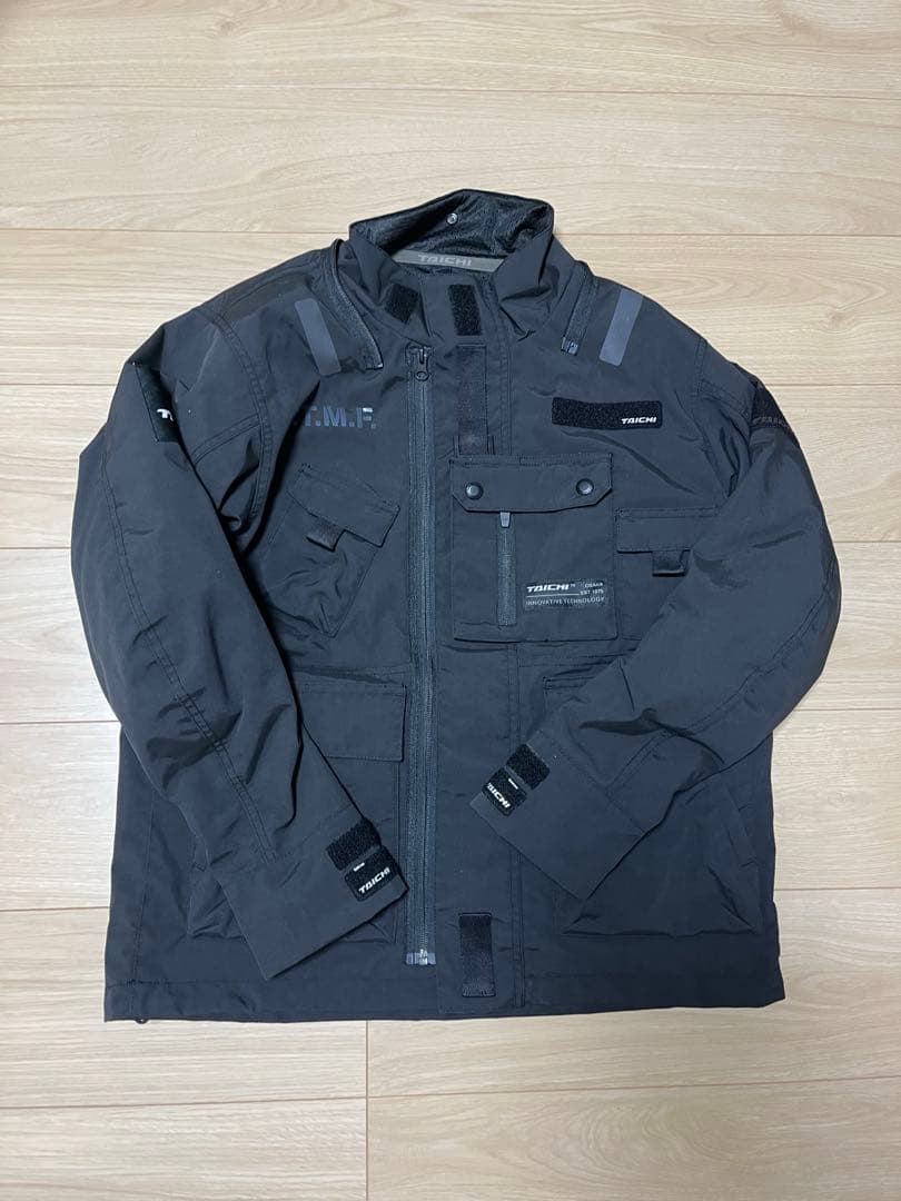 TAICHI 防水ジャケット 秋冬 ブラック JP WL