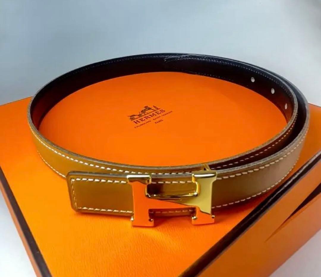 HERMES コンスタンス　ミニミニ　 Hベルト ゴールド金具　ビンテージ