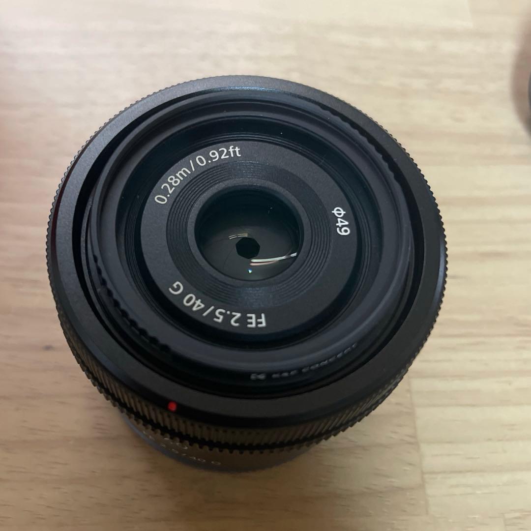 SEL40F25G SONY FE 40mm F2.5 G 単焦点レンズ