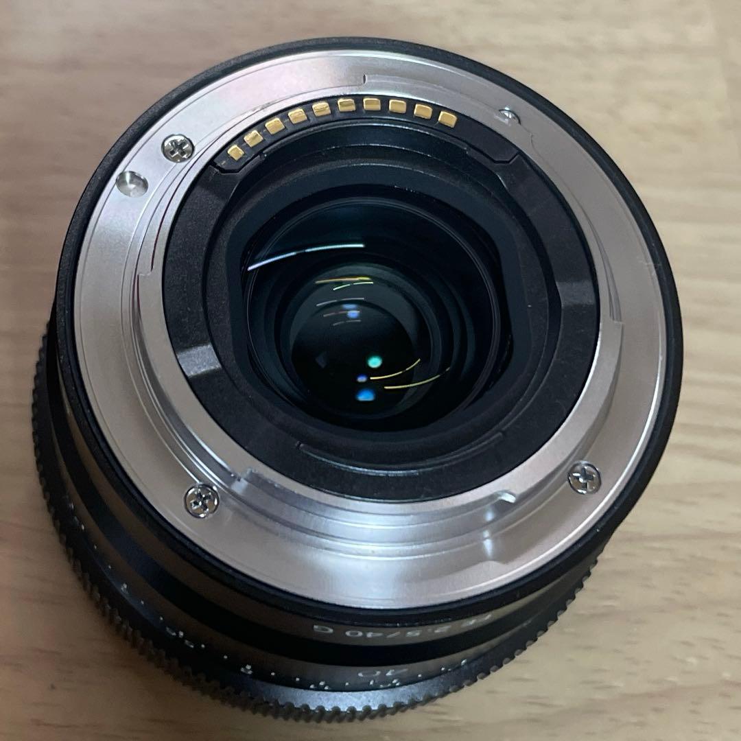 SEL40F25G SONY FE 40mm F2.5 G 単焦点レンズ