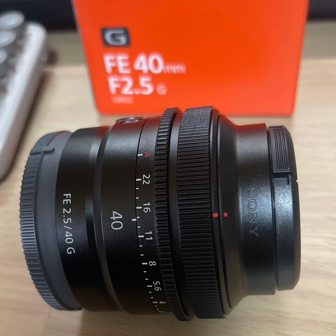 SEL40F25G SONY FE 40mm F2.5 G 単焦点レンズ