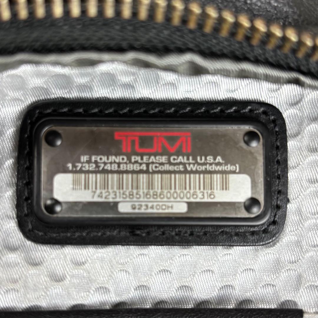 ★美品★ TUMI トゥミ 2WAY レザー ショルダーバッグ トラベルバッグ