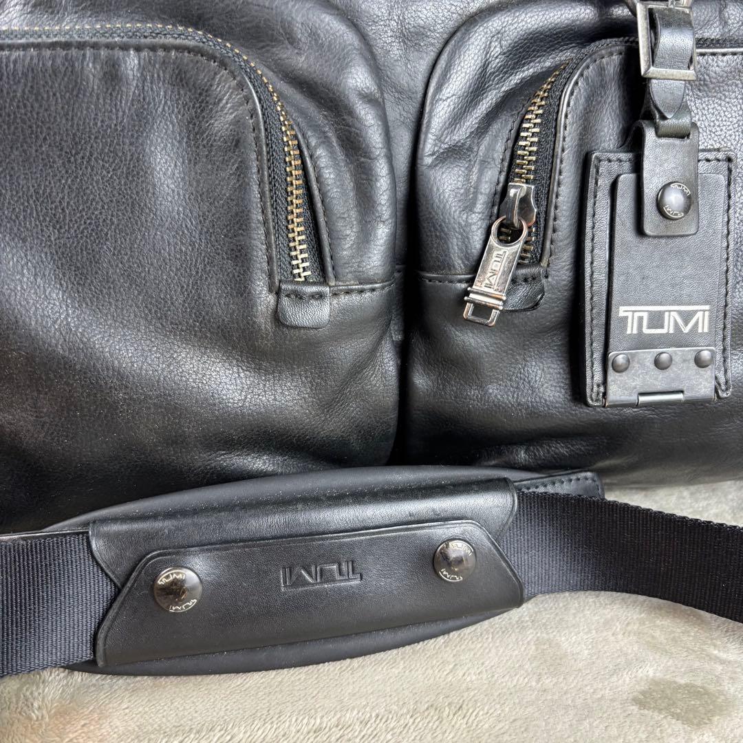★美品★ TUMI トゥミ 2WAY レザー ショルダーバッグ トラベルバッグ