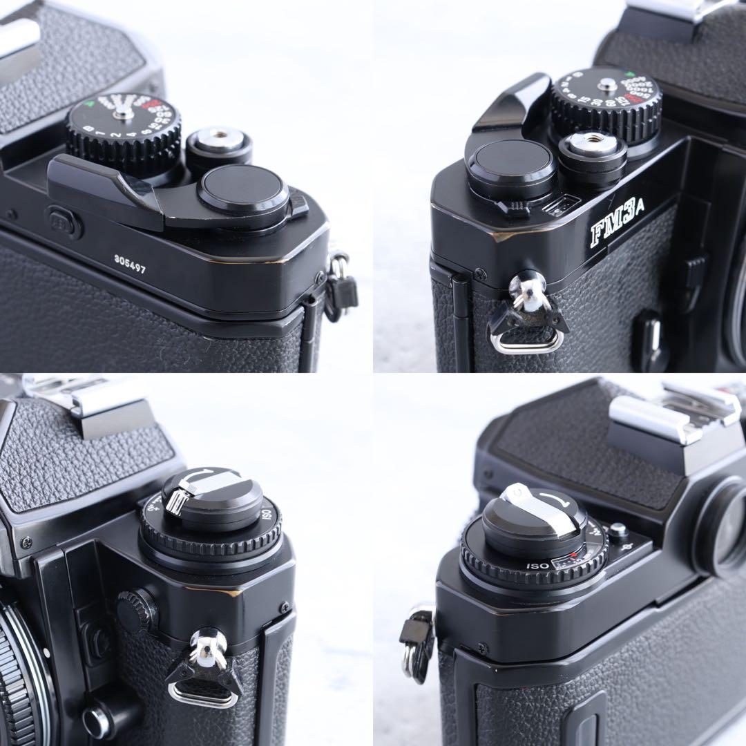 Nikon FM3A フィルムカメラ 黒 ケース ストラップ付き