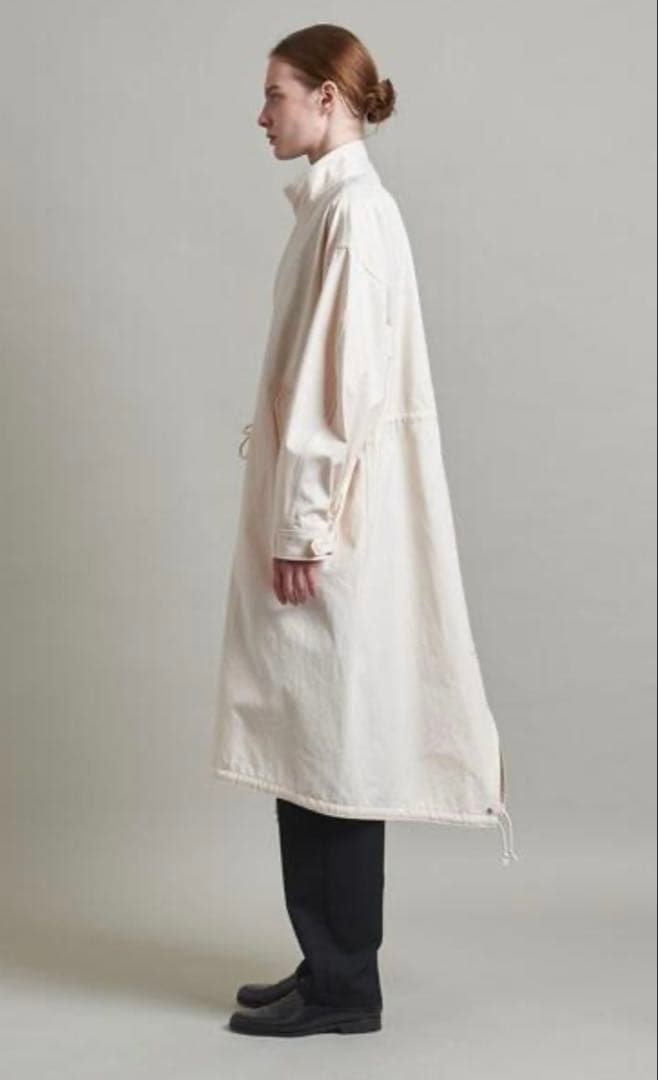 ＜LOEFF＞スタンドカラー ミリタリーコート UNISEX サイズM