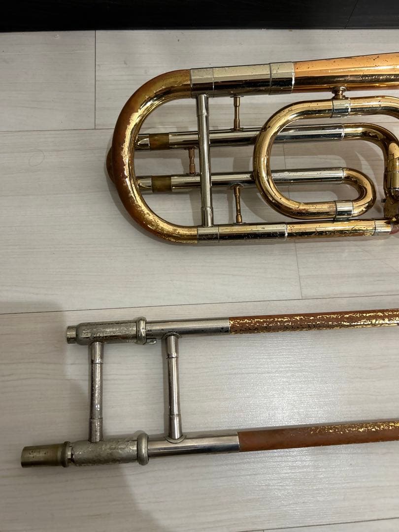 ヤマハ YBL321 バストロンボーン ハードケース付 現状品