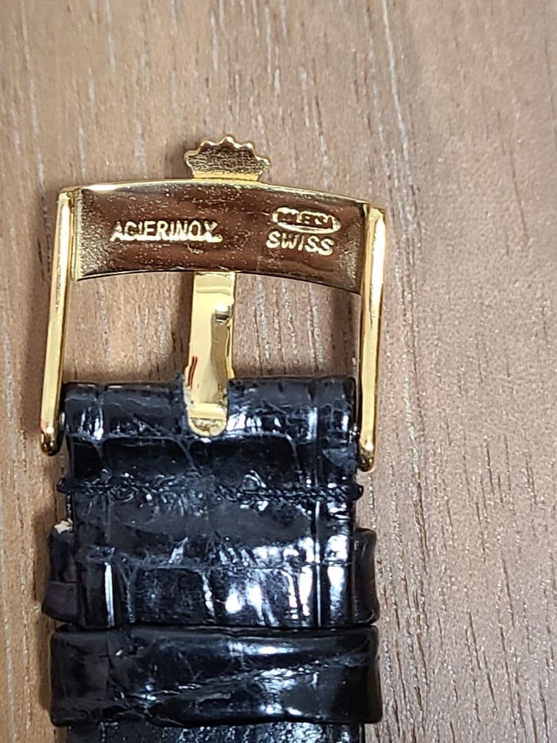 純正　ROLEX レザーベルト バックル付き✨