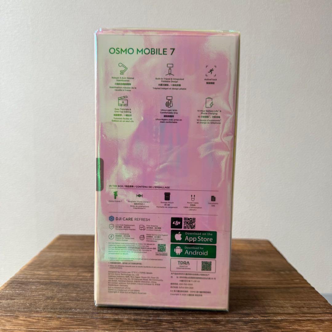 【新品】DJI スマホ ジンバル Osmo Mobile 7 ジンバル