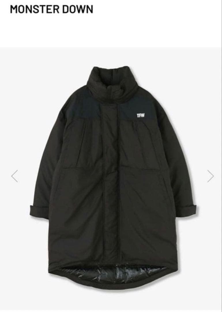 TFW49 モンスターダウン ブラック L ダウンコート ゴルフダウンジャケット