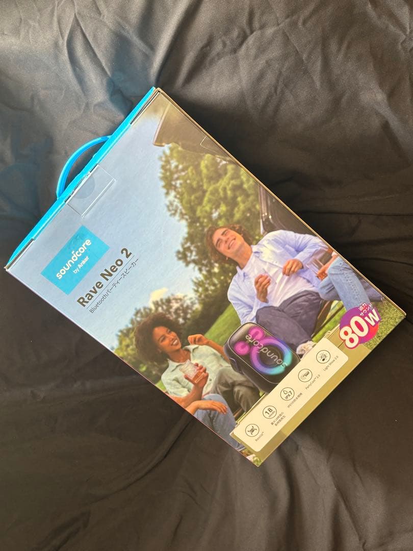 Anker Soundcore Rave Neo2 スピーカー　80Ｗの大音量