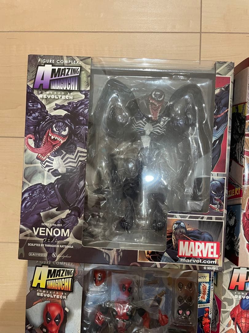 アメイジングヤマグチ　ヴェノム　カーネイジと他　4点セット