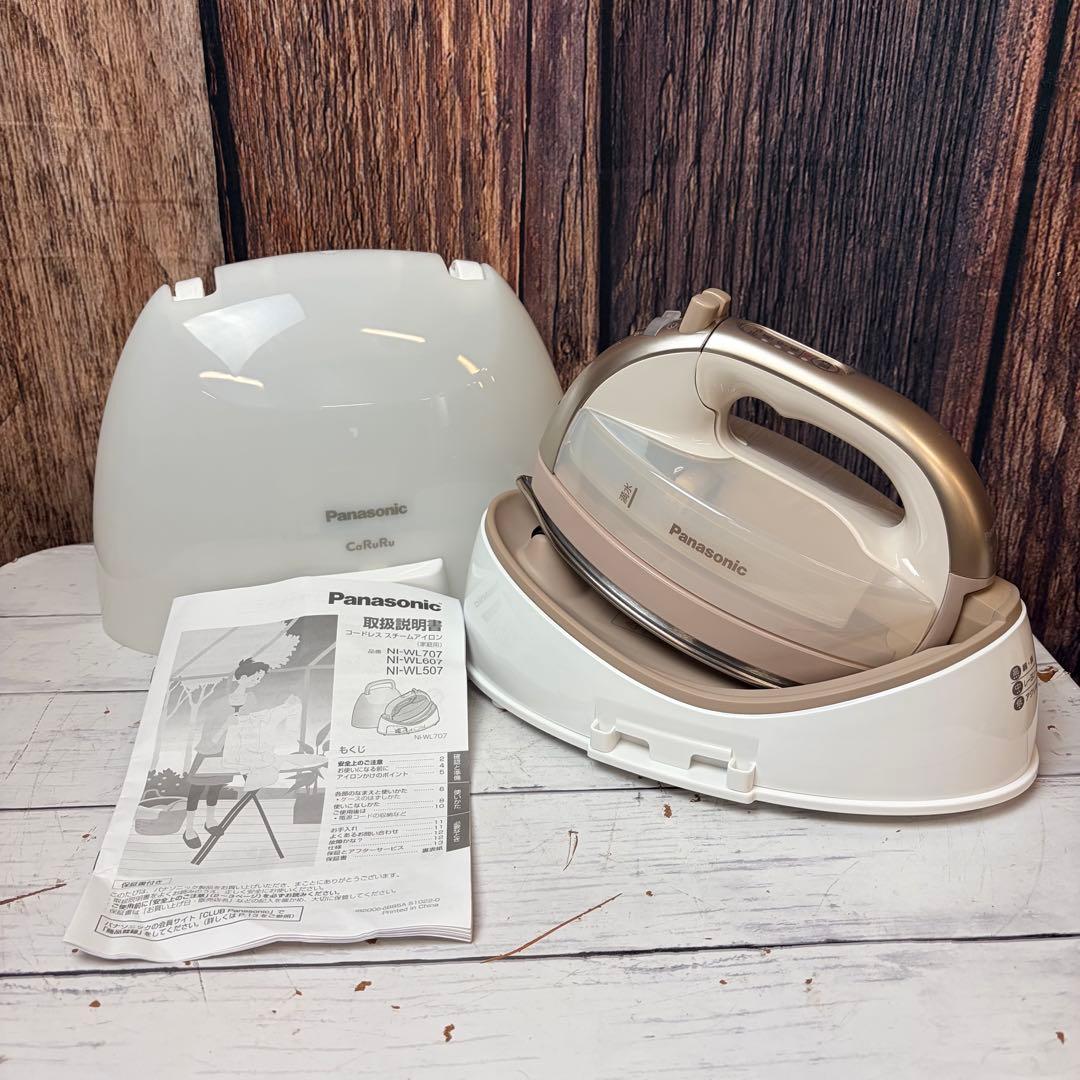 Panasonic コードレス スチームアイロン 家庭用 NI-WL707
