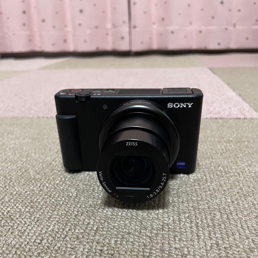 【ジャンク品】SONY VLOGCAM ZV-1 本体・バッテリー・三脚付き
