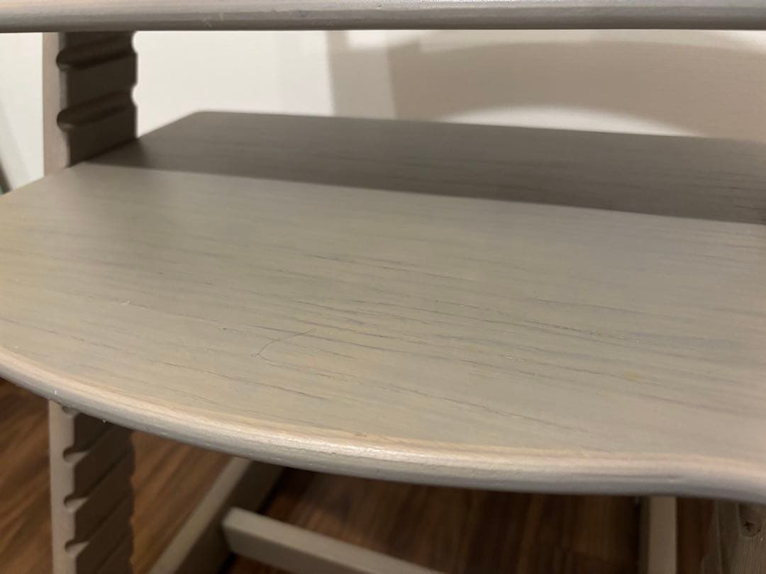STOKKE TRIPP TRAPP グレーウォッシュ 木製　（日本未発売の色）